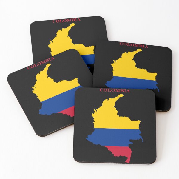 Item preview, Colombia Map Flag Silhouette Colombian Pride Heritage Culture Gift designed and sold by NTGUILTY.