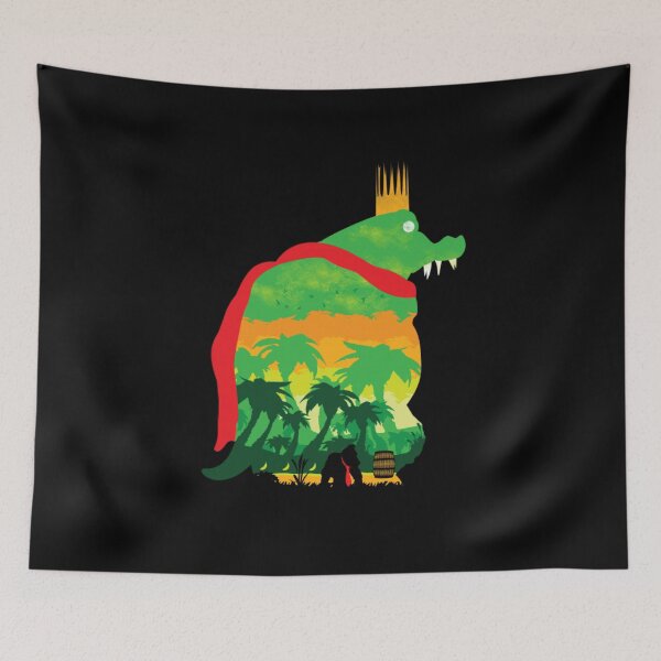 Item preview, Tropical Island King Double Exposure designed and sold by MrGlayga.
