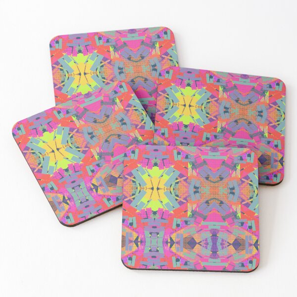 Item preview, Neon Geometric Graffiti Pattern designed and sold by SweetLilith.
