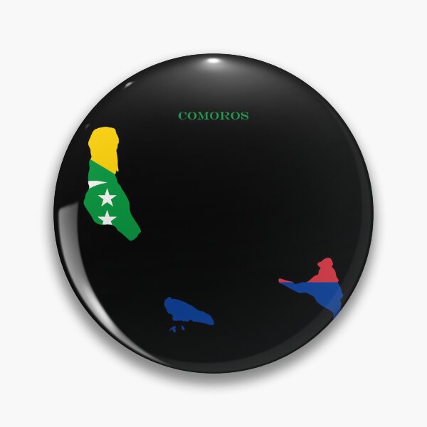 Item preview, Comoros Map Flag Silhouette Comorian Pride Heritage Gift designed and sold by NTGUILTY.