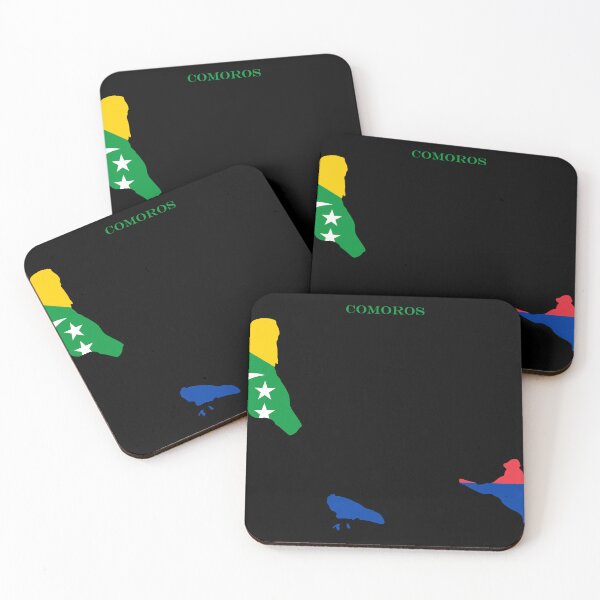 Item preview, Comoros Map Flag Silhouette Comorian Pride Heritage Gift designed and sold by NTGUILTY.