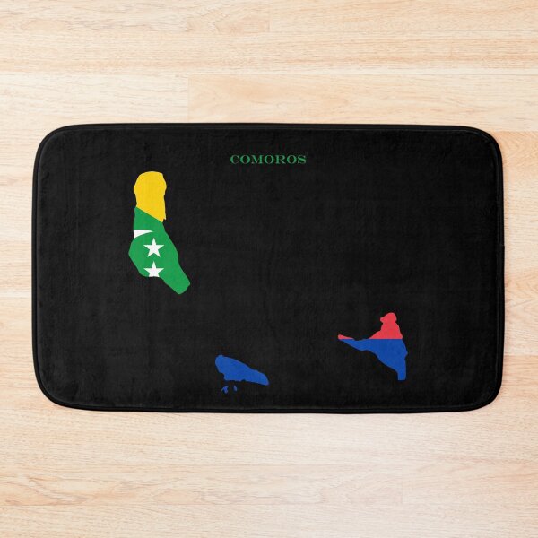 Item preview, Comoros Map Flag Silhouette Comorian Pride Heritage Gift designed and sold by NTGUILTY.