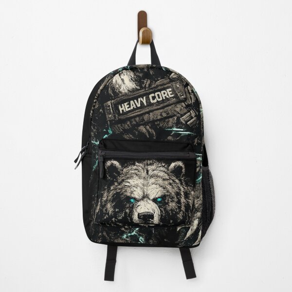 Item preview, Cyberpunk Heavy Core Bear – Futuristic Grizzly Streetwear Graphic designed and sold by JonelCrafts.