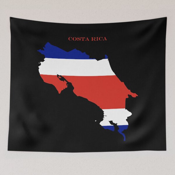 Item preview, Costa Rica Map Flag Silhouette Costa Rican Pride Pura Vida Gift designed and sold by NTGUILTY.