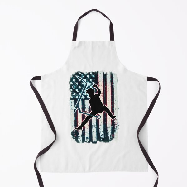 Item preview, Scooter Trick American Flag Grunge Skill designed and sold by Neonmorgan.