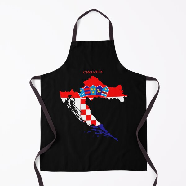 Item preview, Croatia Map Flag Silhouette Croatian Pride Heritage Gift designed and sold by NTGUILTY.