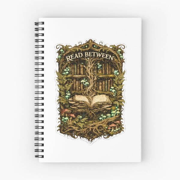 Item preview, Read Between The Lines Book Enchanted Library designed and sold by chattsuede.