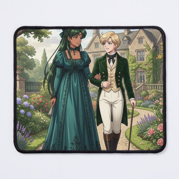 Item preview, Setsuna and Haruka Taking a Walk designed and sold by Solace Sparkles.