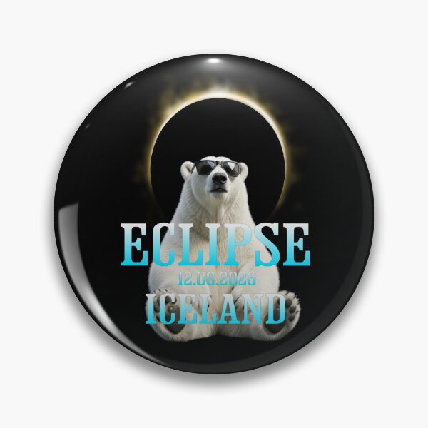 Item preview, Total Solar Eclipse 2026 Iceland  designed and sold by TheEndDesign.