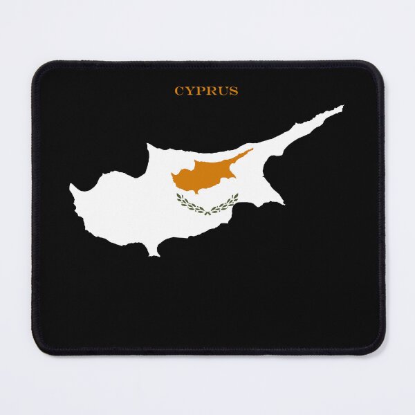 Item preview, Cyprus Map Flag Silhouette Cypriot Pride Heritage Peace Gift designed and sold by NTGUILTY.