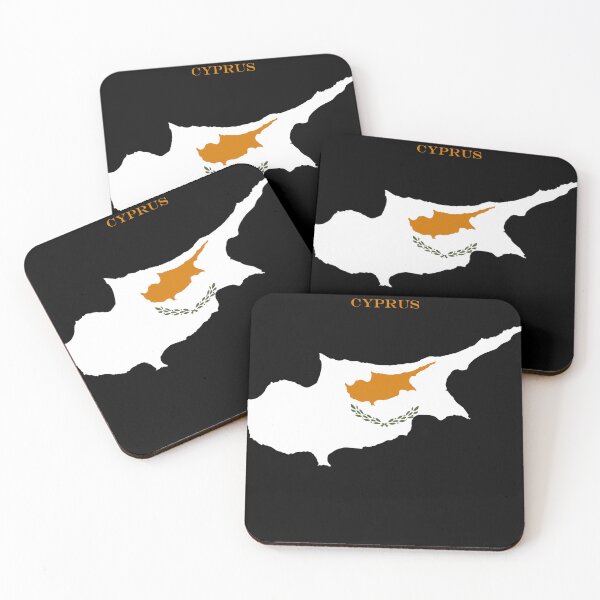 Item preview, Cyprus Map Flag Silhouette Cypriot Pride Heritage Peace Gift designed and sold by NTGUILTY.