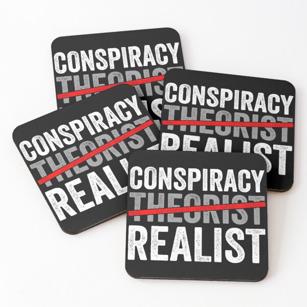 Item preview, Conspiracy Theorist Or Realist - Funny Conspiracy Theory Joke Gift designed and sold by agniaxelvano.