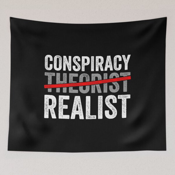 Item preview, Conspiracy Theorist Or Realist - Funny Conspiracy Theory Joke Gift designed and sold by agniaxelvano.