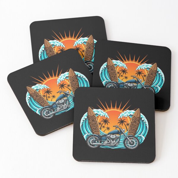 Item preview, Double Wave Chopper designed and sold by printedartgoods.