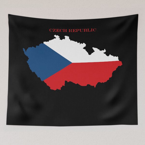 Item preview, Czech Republic Map Flag Silhouette Czechia Pride Heritage Gift designed and sold by NTGUILTY.