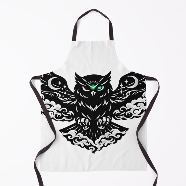 Item preview, Die Nebeleule Mystical Mist Owl Celestial Spirit designed and sold by tineldesign.