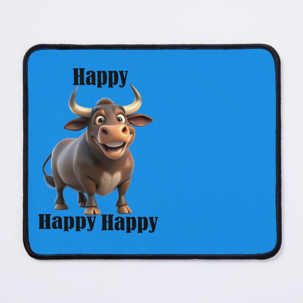 Item preview, HAPPY COW, KIDS ART, FUN KIDS STUFF FOR COUNTRY LOVERS designed and sold by Barbara Jean Photo Art And Design.