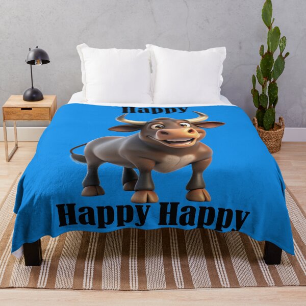 Item preview, HAPPY COW, KIDS ART, FUN KIDS STUFF FOR COUNTRY LOVERS designed and sold by Barbara Jean Photo Art And Design.