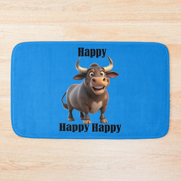 Item preview, HAPPY COW, KIDS ART, FUN KIDS STUFF FOR COUNTRY LOVERS designed and sold by Barbara Jean Photo Art And Design.
