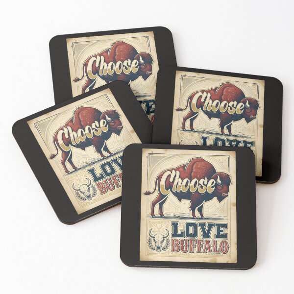Item preview, Choose Love Buffalo Bison City Pride designed and sold by Neonmorgan.