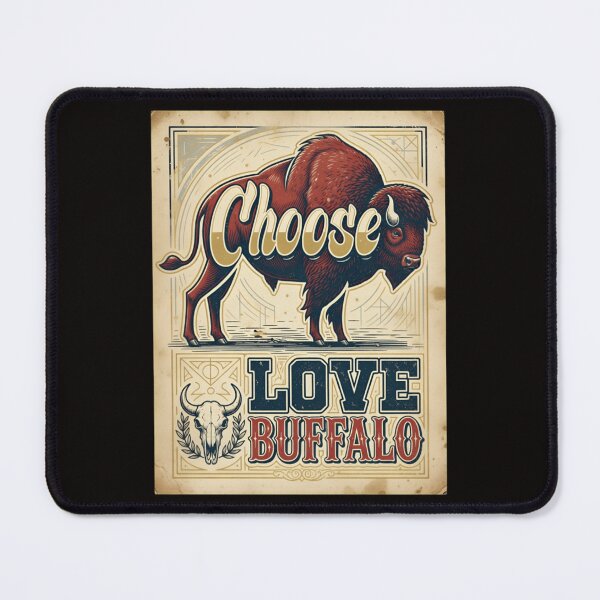 Item preview, Choose Love Buffalo Bison City Pride designed and sold by Neonmorgan.