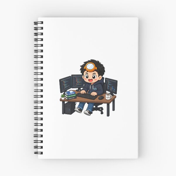 Item preview, KOREA HAENAM - Cute Chibi Developer Programmer Sticker designed and sold by KOREA-HAENAM.