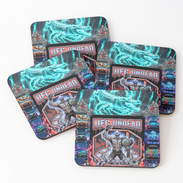 Item preview, UFC Undead Champion - TOCOCLAWS MMA Horror Art designed and sold by TOCOCLAWS.