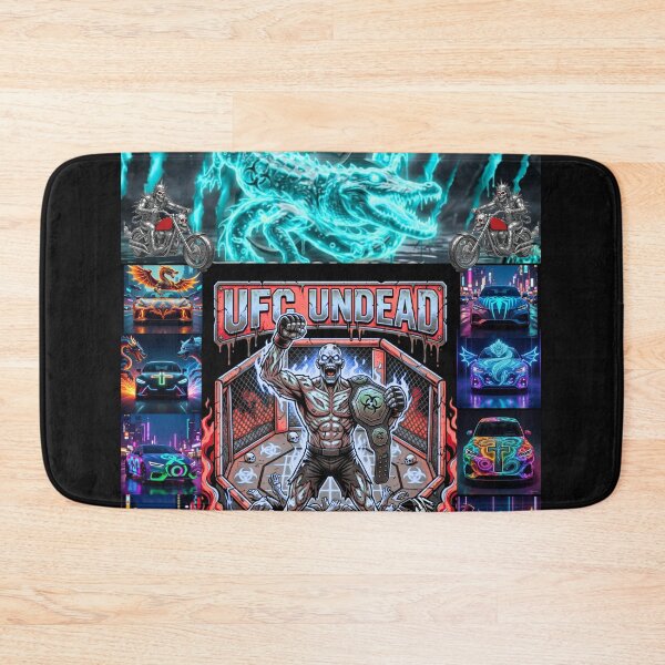 Item preview, UFC Undead Champion - TOCOCLAWS MMA Horror Art designed and sold by TOCOCLAWS.