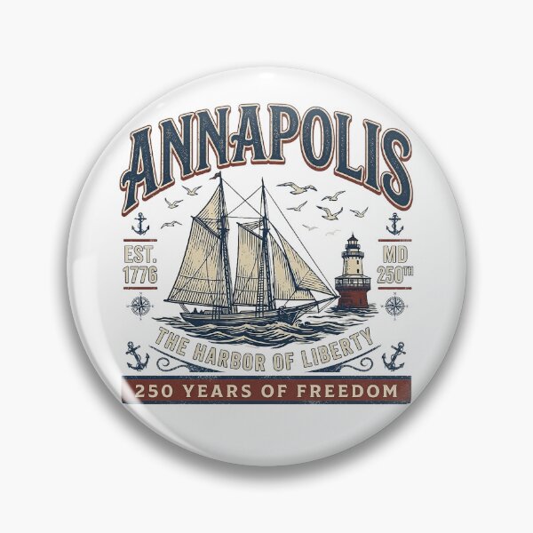 Item preview, Annapolis Maryland 1776 Nautical Harbor of Liberty designed and sold by rygenr8.