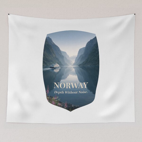 Item preview, Norway Depth Without Any Noise designed and sold by EdvvinStudios.