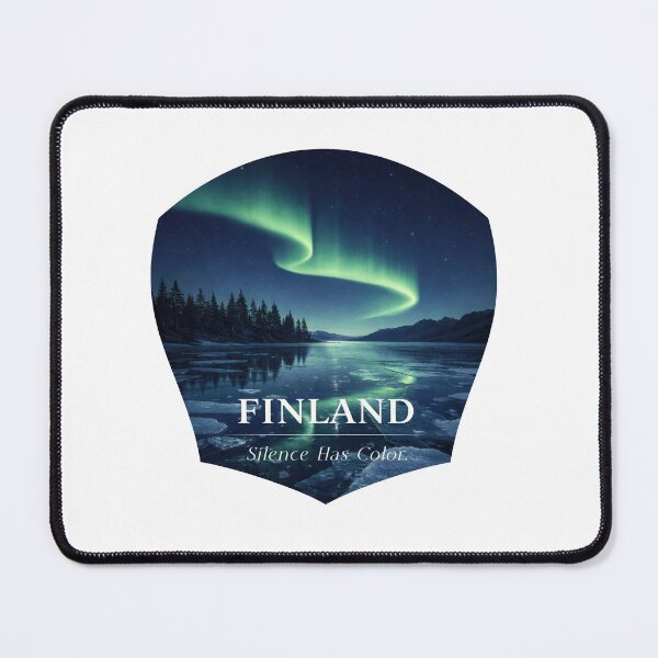 Item preview, Finland Silence Has Color Tonight designed and sold by EdvvinStudios.