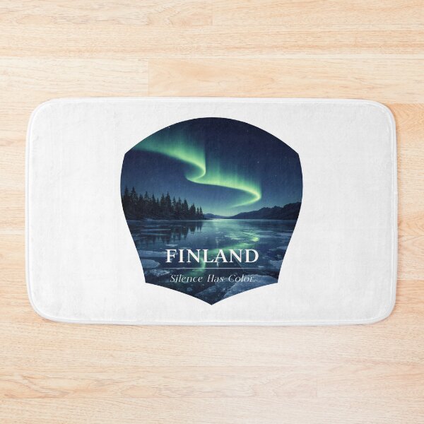 Item preview, Finland Silence Has Color Tonight designed and sold by EdvvinStudios.