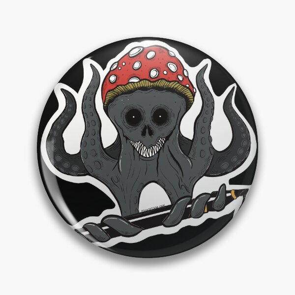 Item preview, PhantxmInk Dark Void Zombie Squid Mascot designed and sold by DannyPhantxm.