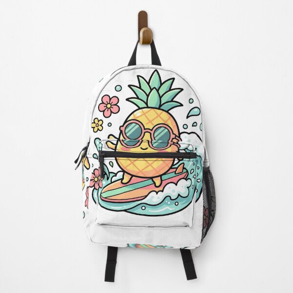 Item preview, Cool Surfing Pineapple Kawaii Summer Vibes designed and sold by LyoniHERA.