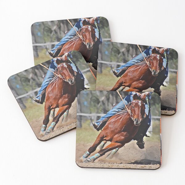 Item preview, BARREL RACING HORSE IN ACTION MAKES FOR GREAT PHOTOS AND DESIGNS designed and sold by Barbara Jean Photo Art And Design.