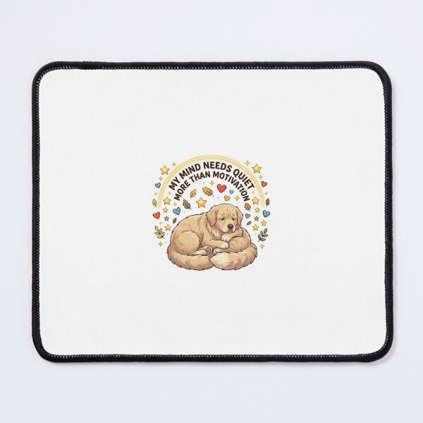 Item preview, My Mind Needs Quiet More Than Motivation designed and sold by wildbest.