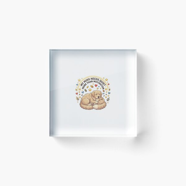 Item preview, My Mind Needs Quiet More Than Motivation designed and sold by wildbest.