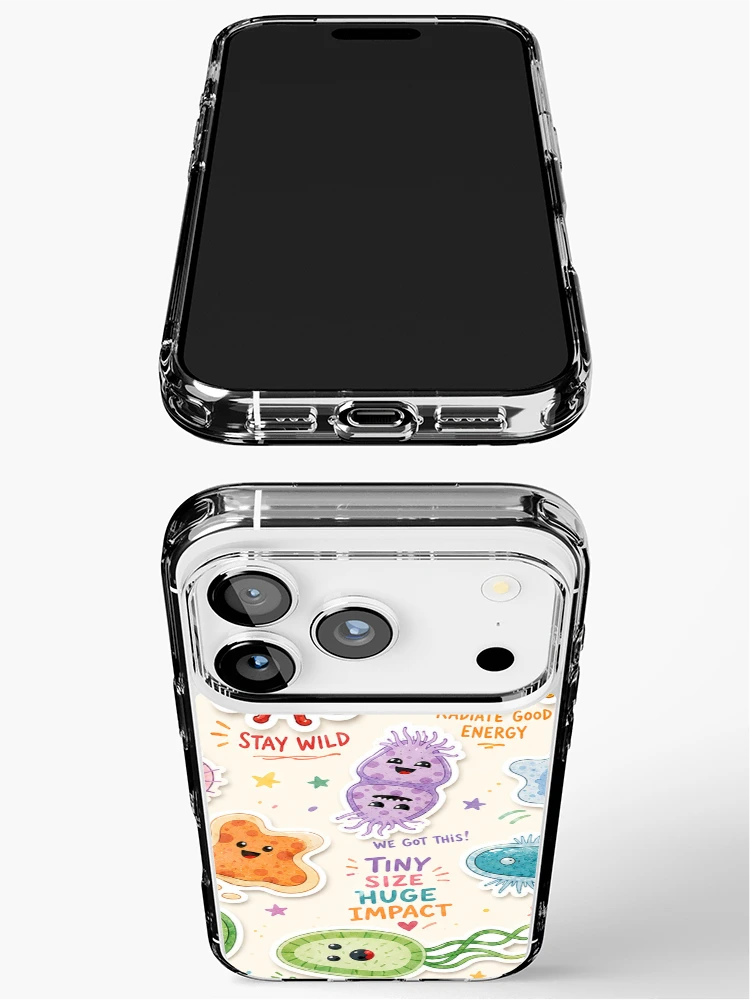 Thumbnail 3 of 5, iPhone Case, Good Vibes Micro Sticker Pack designed and sold by labstud.