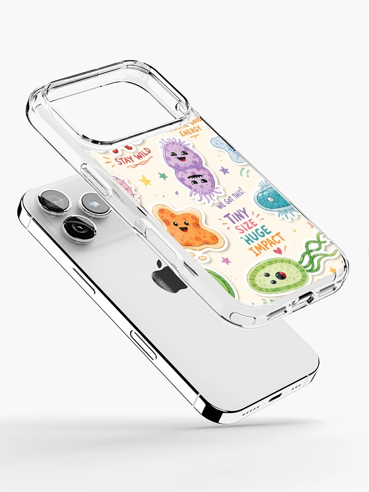 Thumbnail 2 of 5, iPhone Case, Good Vibes Micro Sticker Pack designed and sold by labstud.
