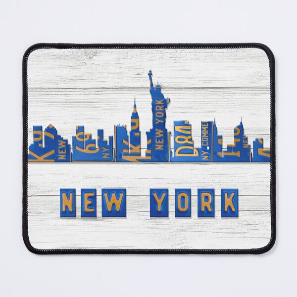 Item preview, New York License Plate Skyline 01 designed and sold by Elisabeth Lucas.