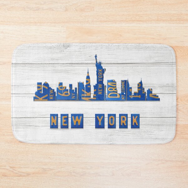 Item preview, New York License Plate Skyline 01 designed and sold by Elisabeth Lucas.