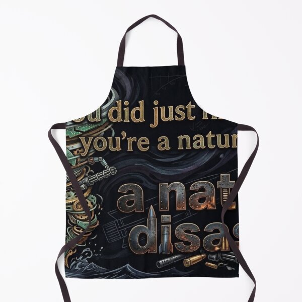 Item preview, Funny Quote Lines: Yeah, A Natural Disaster designed and sold by Uniqueartai.