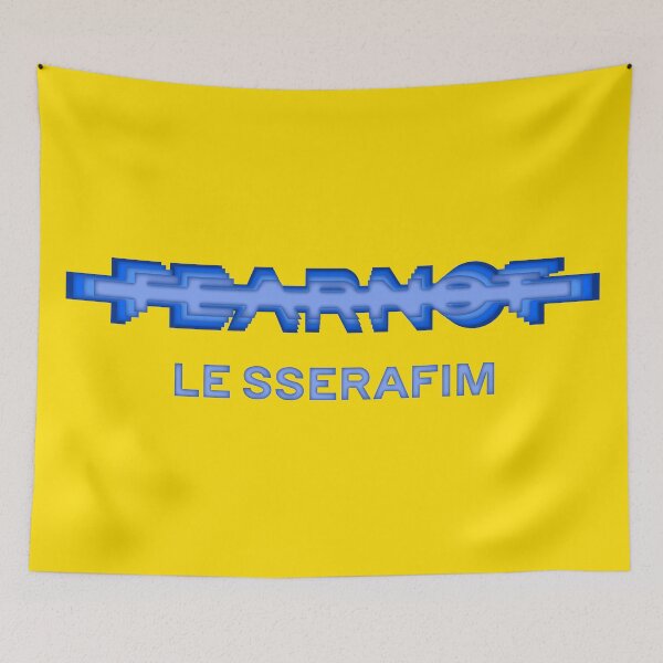 Item preview, Le Sserafim Fearnot Logo ver.1 kpop Fanmade designed and sold by ShiroHero.