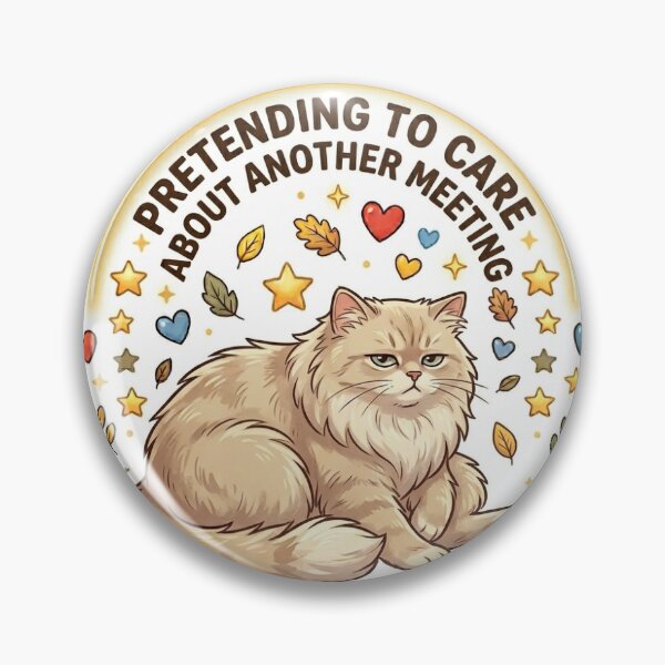 Item preview, Pretending To Care About Another Meeting designed and sold by wildbest.