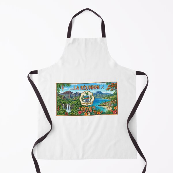 Item preview, Reunion Island with its emblem 974 designed and sold by FoxinhoSoumaila.