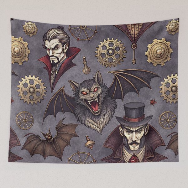 Item preview,  Monsters and Creatures ,  Halloween Steampunk Gothic Style Design 2  designed and sold by justrachna.