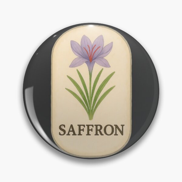 Item preview, Vintage Botanical Herb and Spice Prints: Saffron designed and sold by PinUpPizzazz.