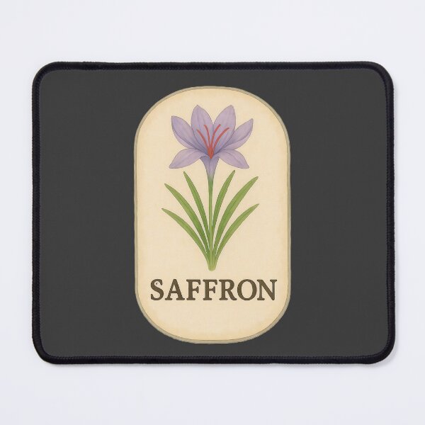 Item preview, Vintage Botanical Herb and Spice Prints: Saffron designed and sold by PinUpPizzazz.