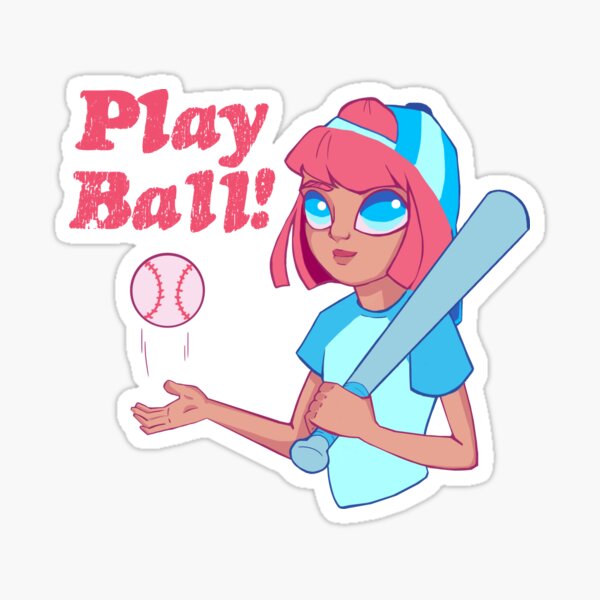 BBxBFF Play Ball! Sticker