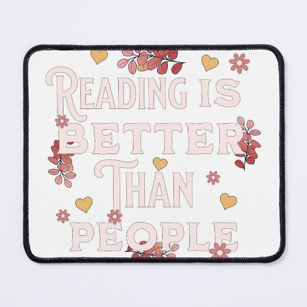 Item preview, Reading Is Better Than People designed and sold by petalandarmour.